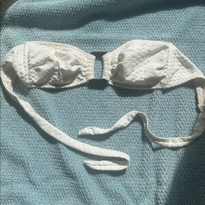 Trina Turk textured bikini top